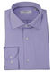 Long-sleeved Cotton Shirt Purple
