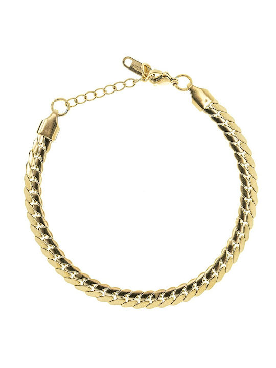 FantazyStores Bracelet made of Steel Gold Plated