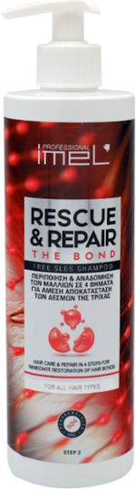 Imel Rescue & Repair The Bond Sampon De Par Reconstrucție/Hrană Pentru Păr Deteriorat 500ml