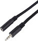 PremiumCord Audio Cable 3.5mm Male to 3.5mm Female Black 10m