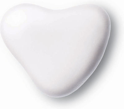 Confectionery Karamanis Chocolate Heart White 0,7kg ≈215pcs