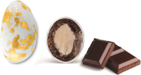 Zaxaropolis My Choco Ciocolată de ciocolată cu vârfuri de aur 1kg ≈230pcs