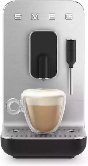 Smeg Automatic Espresso Machine 1350W Pressure 19bar Silver BCC12BLMEU