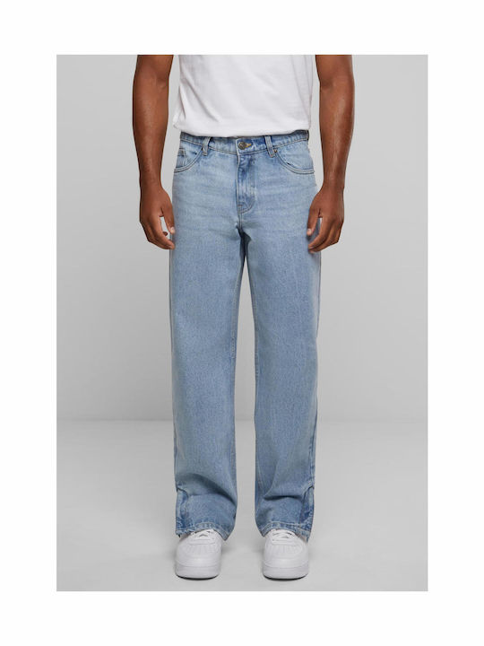 Heavy Ounce Ανδρικό Παντελόνι Τζιν με Relaxed Straight Εφαρμογή Light Blue