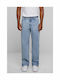 Heavy Ounce Ανδρικό Παντελόνι Τζιν με Relaxed Straight Εφαρμογή Light Blue