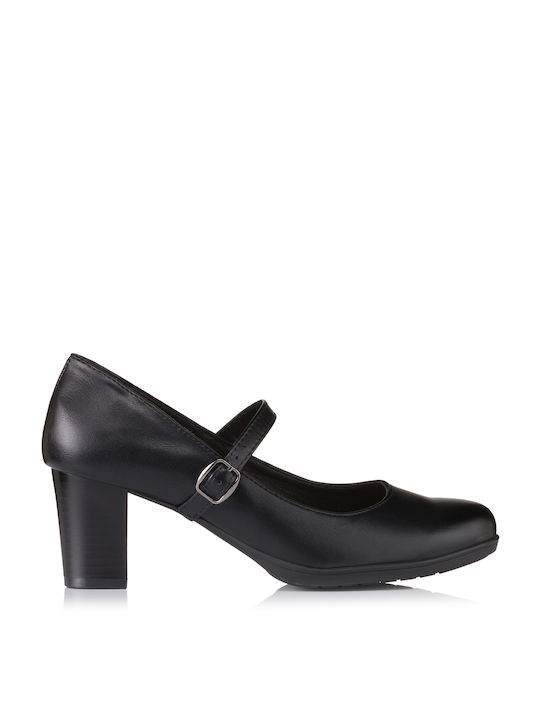 4passi Pumps mit Riemchen Schwarz