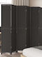 vidaXL Decorative Room Divider Wooden with 6 Panels 210x200cm