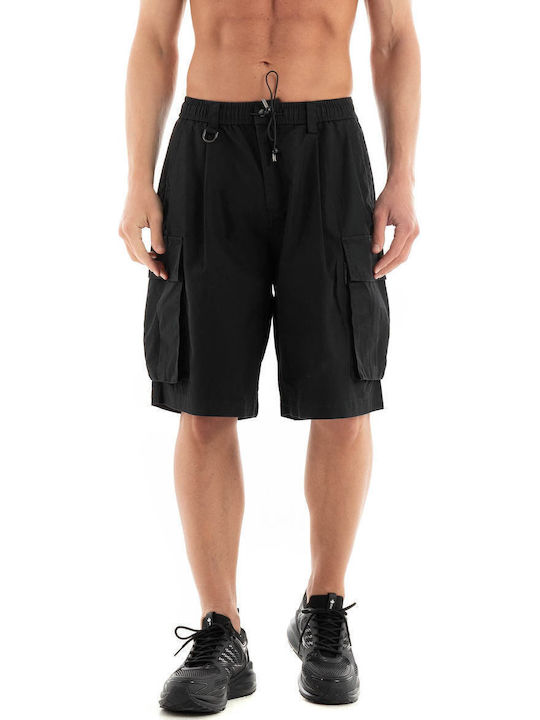 Ανδρική Βερμούδα Cargo Black