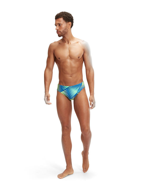 Speedo Herren Badebekleidung Slip Blue/Green