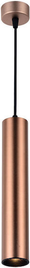 Optonica Pendant Light Copper with Socket GU10