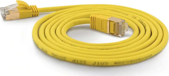 Wantec U/UTP Kat.7 Ethernet Netzwerkkabel 3m Gelb