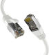 EFB S/FTP Cat.8.1 Cablu De Rețea Ethernet 1m Alb