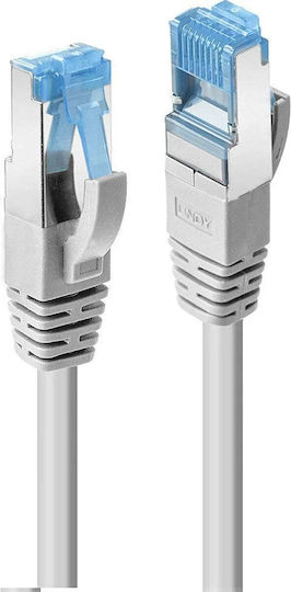 Lindy S/FTP Cat.6a Gigabit Network Cable Ethernet 10m Gray