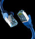 EFB U/UTP Kat.7 (10Gbps) Netzwerkkabel Ethernet 1m Blau