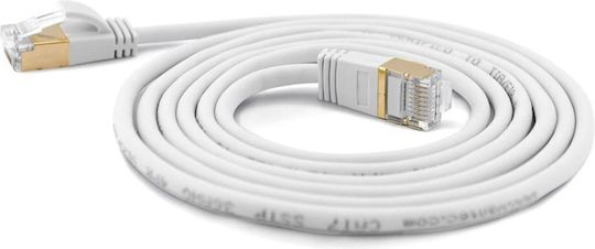Wantec U/UTP Cat.7 (10Gbps) Cablu De Rețea Ethernet 1.5m Alb