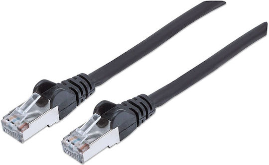 Intellinet S/FTP Cat.6a Gigabit Ethernet Network Cable 7.5m Black