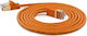 Wantec U/UTP Cat.7 10Gbps Network Cable Ethernet Length 0.25m Orange