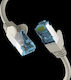 EFB U/UTP Cat.7 (10Gbps) Καλώδιο Δικτύου Ethernet 0.5m Γκρι