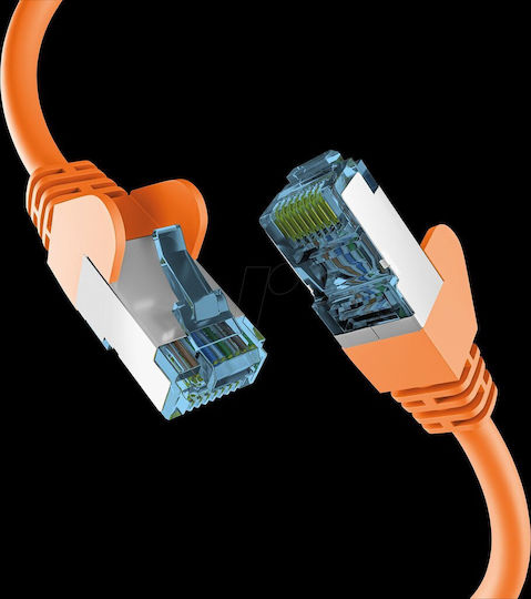 EFB U/UTP Cat.7 (10Gbps) Cablu De Rețea Ethernet 50m Portocaliu