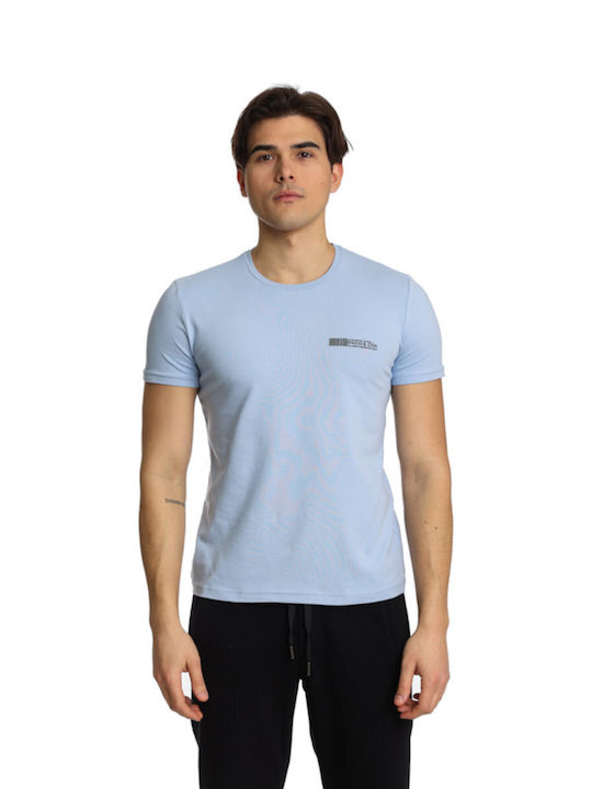 Paco & Co Men's Short Sleeve T-shirt Sky