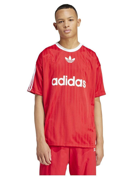adidas Adicolor Sportliches T-Shirt Rot