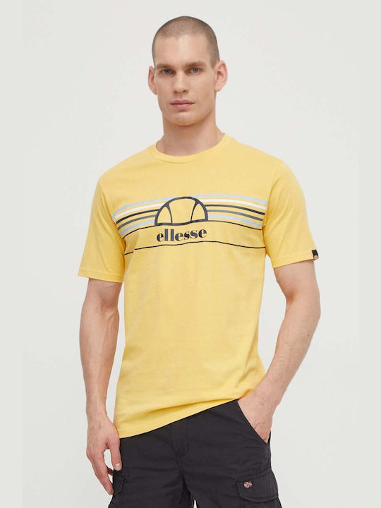 Ellesse Ανδρικό T-shirt Κοντομάνικο Yellow