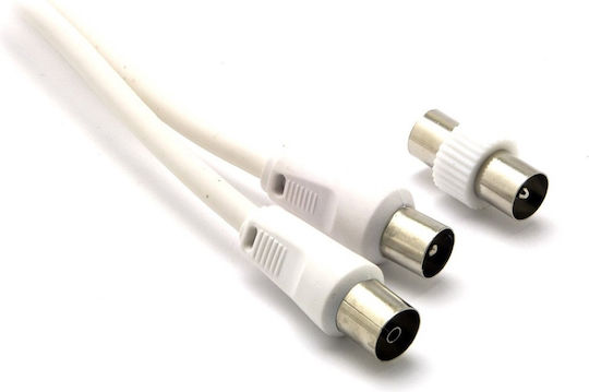 Kabelantenne Koax-Stecker - Koax-Buchse (G&BL-054975)