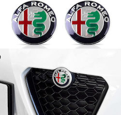 Carro Autoemblem Aufkleber 7.4 x 7.4cm für Autohauben in Grün Farbe 1Stück