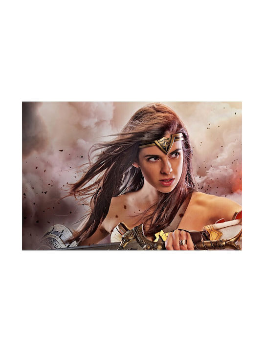 Wonder Woman Painting on Canvas 80x50cm