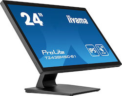 Iiyama Prolite T2438MSC-B1 IPS Touch Monitor 23.8" FHD 1920x1080 με Χρόνο Απόκρισης 5ms GTG