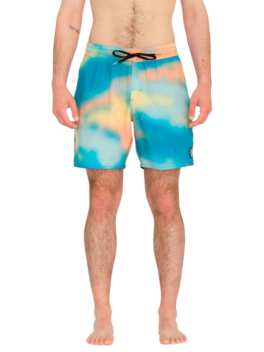 Volcom Trunk 17 Herren Badebekleidung Shorts Slm mit Mustern