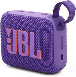 JBL Go 4 Αδιάβροχο Ηχείο Bluetooth 4.2W με Διάρκεια Μπαταρίας έως 7 ώρες Μωβ