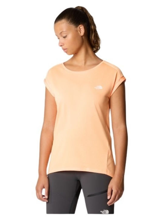 The North Face Femeie Sport Tricou Portocaliu