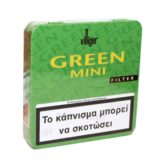 Πουρα Villiger Green Mini Filter 20's
