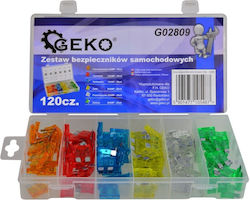 Geko Set Auto-Sicherungen 120Stück