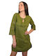 Morena Spain Mini Rochie Verde