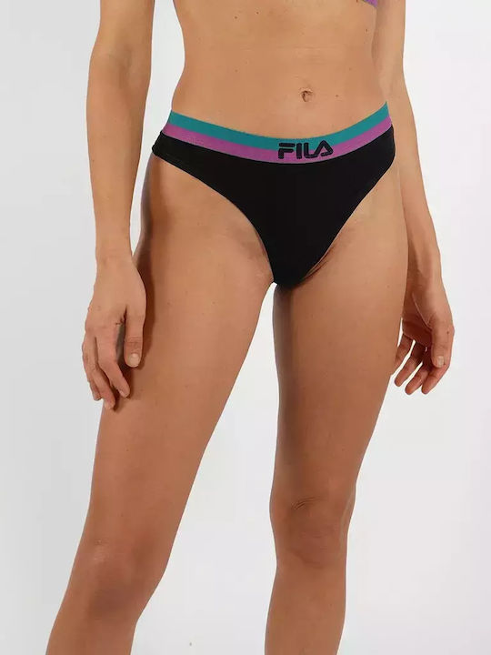 FILA Urban Γυναικείο String Μαύρο