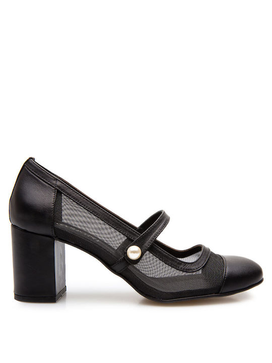 Labrini Black Heels