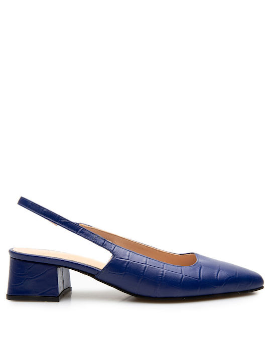 Labrini Navy Blue Heels