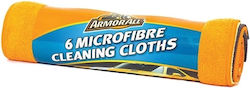 Armor All Πετσέτα Καθαρισμού Μικροϊνών Σετ 6 Τεμ