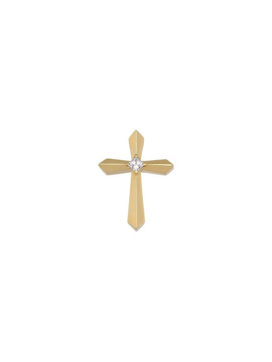 VRjewels Femeiesc Aur Cruce 14K