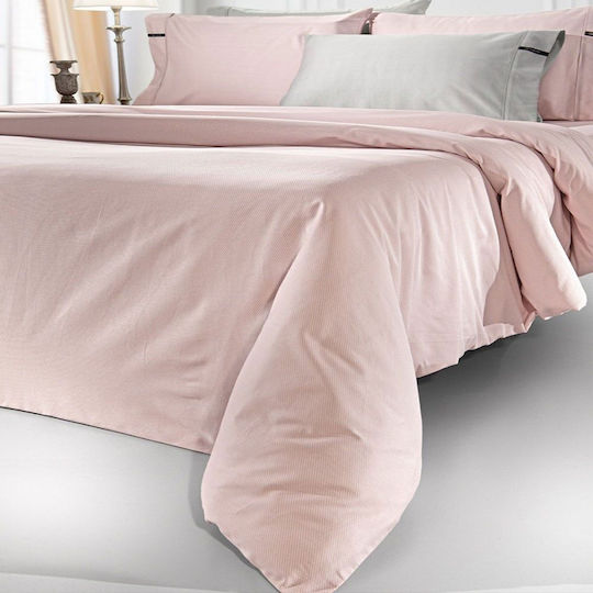 Guy Laroche Minimal Σεντόνι Ημίδιπλο με Λάστιχο 120x200+35εκ. Pudra