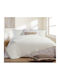 Nef-Nef Homeware Colorfull Κουβερλί Υπέρδιπλο Microfiber Beige 230x240cm