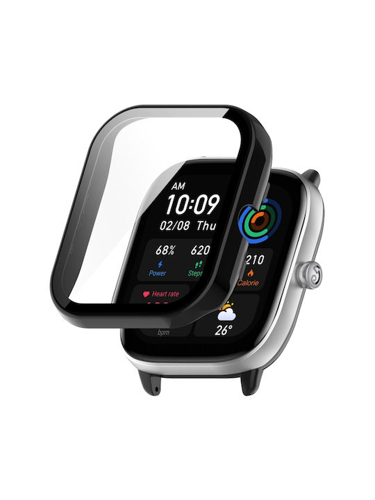 Plastic Case in Black color for Amazfit GTS 4 Mini