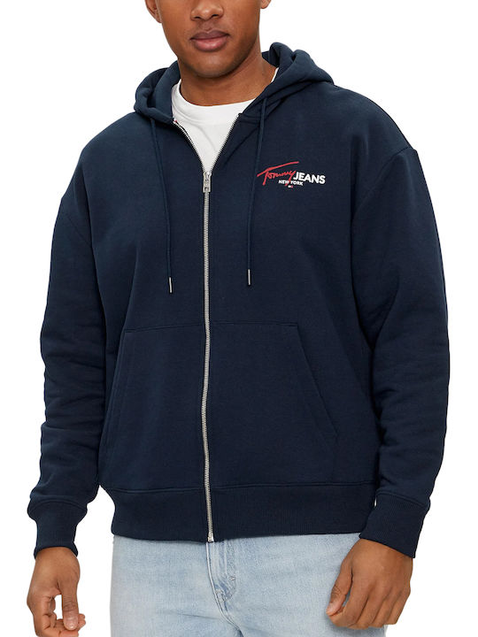 Tommy Hilfiger Men's Sweatshirt Jacket Dark Night Navy