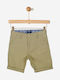 Kinder-Shorts/Bermudas Stoff KAMEL