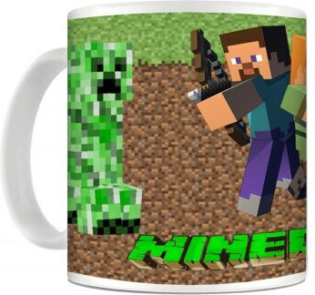 Minecraft Cană Ceramică Multicoloră 330ml 1buc