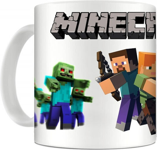 Minecraft Cană Ceramică Multicoloră 330ml 1buc