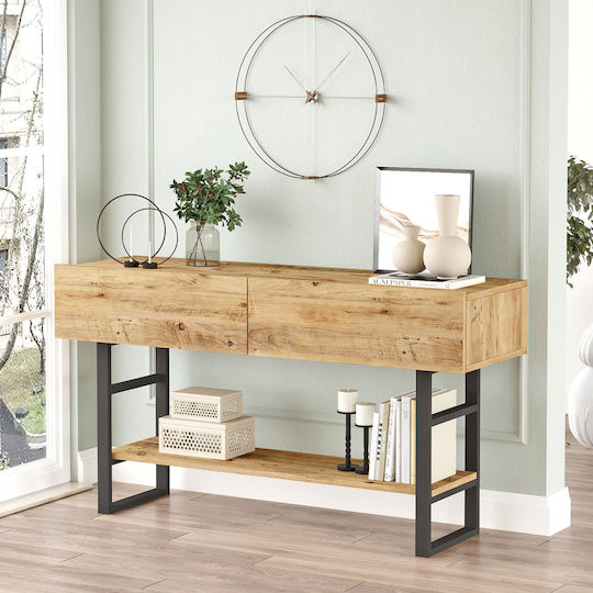 Pine Конзолна маса Дървена Pine Д138.8xШ43xВ75.7cm