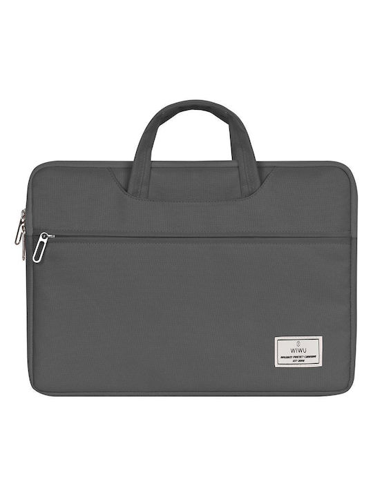 Wiwu Waterproof Shoulder / Handheld Bag for 14" Laptop Gray 601672